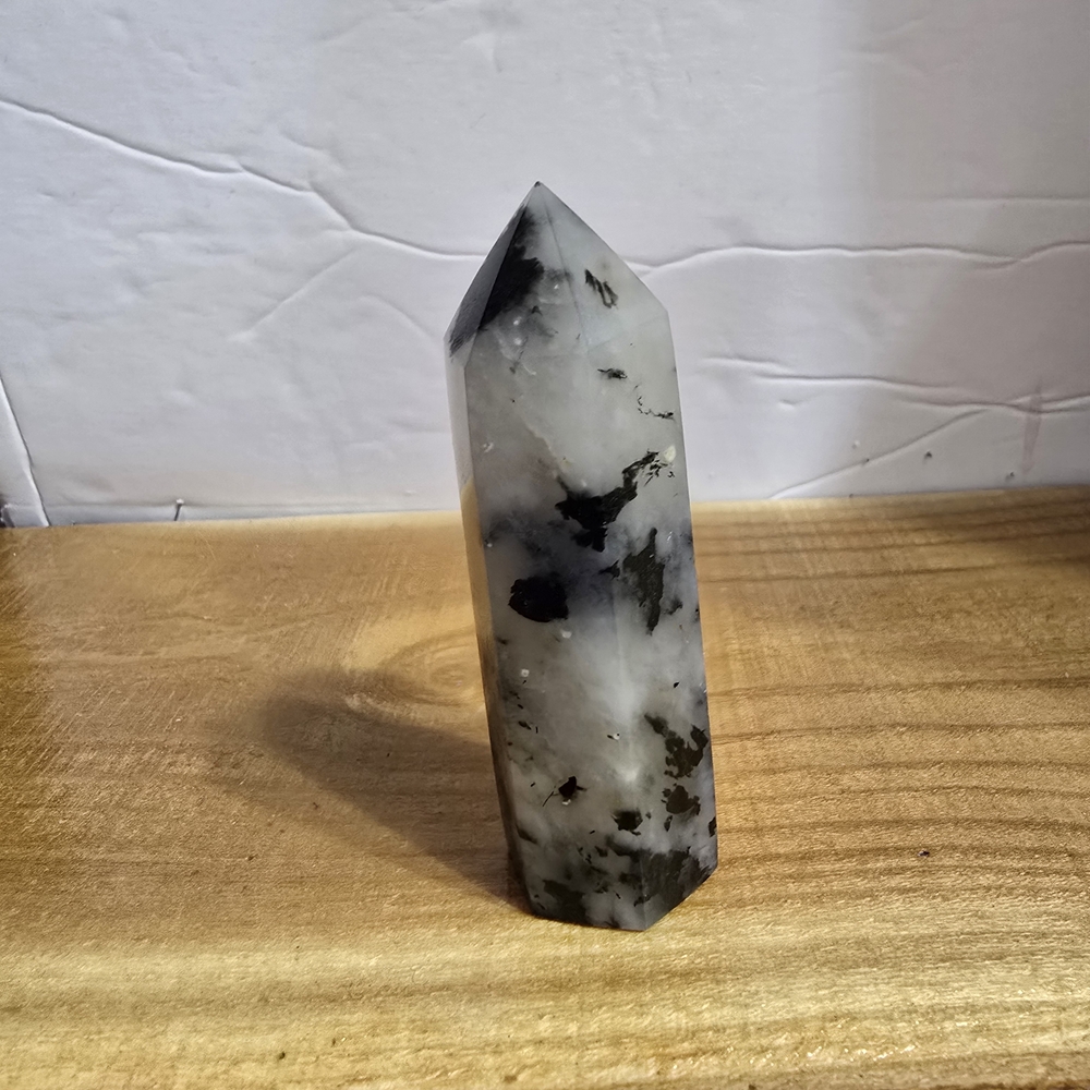 Tourmaline In Quartz Point From Brazil - Picture 2 of 4